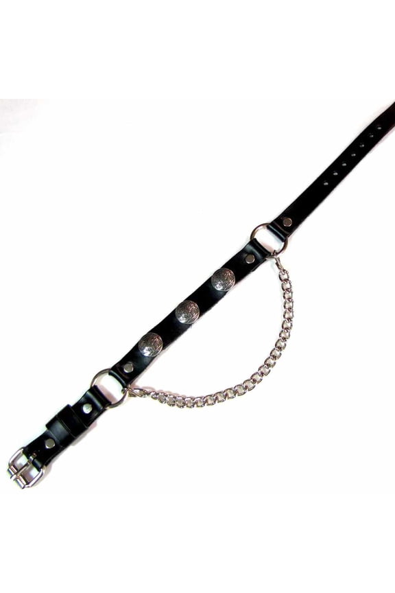 Boot Chain with 3 Buffalo Nickel Conchos