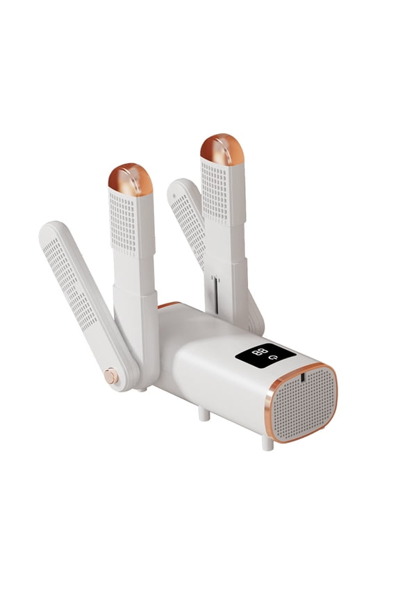 Boot Dryer for Work Boots, Shoe Dryer with Heat Blower, Glove Dryer & Boot Warmer - UV dual light source purification - white