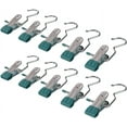 thumbnail image 1 of Boot Hangers Clips, 10 Pcs Portable Laundry Hooks Hanging Clips, 360° Rotating Heavy Duty Hanging Hooks Clip for Closet Travel Pants Socks Handbags (Green), 1 of 6
