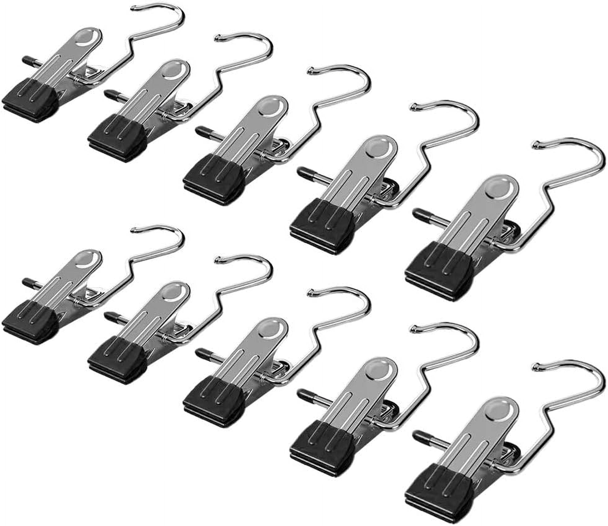 AllTopBargains 24 PC Laundry Hanging Clothespins Hanger Clothes Pins Clips Pegs Heavy Duty Grip