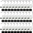 thumbnail image 1 of Boot Hangers for Closet, 100 Pack Hanging Clips Hook Clothes Pins for Laundry, Hanger Clips Towel Clips Boot Organizer for Home and Travel, Clothespins Clip Hangers for Pants Hats Socks Gloves, 1 of 7