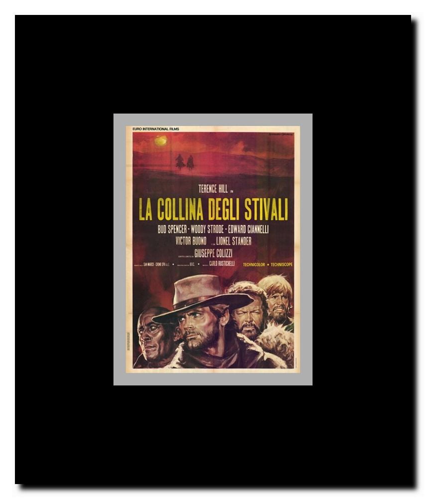 Boot Hill Framed Movie Poster