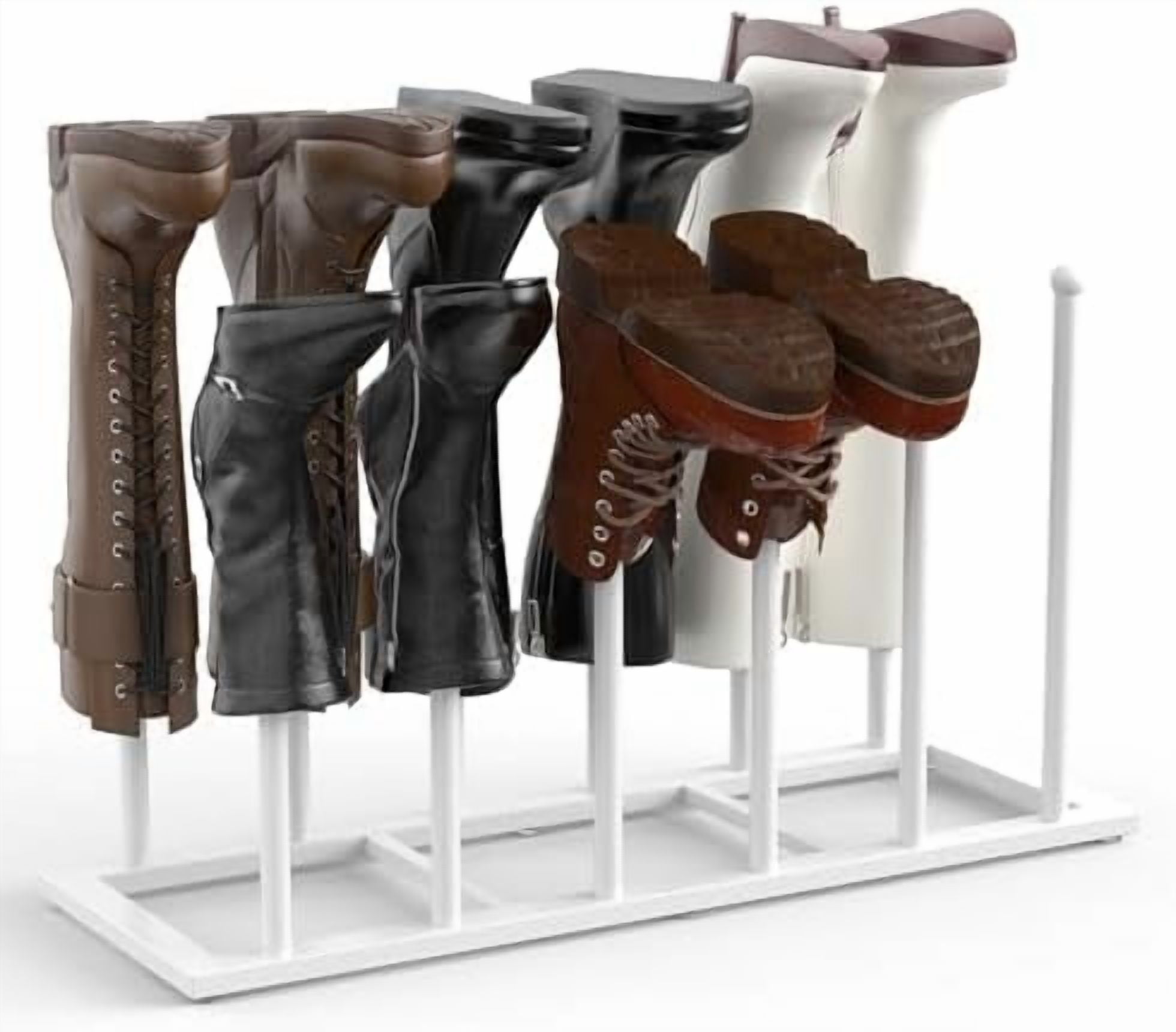 Boot Rack, 19.5 Inches Boot Rack Organizer Tall Boots, Stainless Steel ...