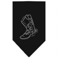 thumbnail image 1 of Boot Rhinestone Bandana Black Small, 1 of 1