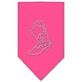 thumbnail image 1 of Boot Rhinestone Bandana Bright Pink Small, 1 of 1