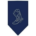 thumbnail image 1 of Boot Rhinestone Bandana Navy Blue Small, 1 of 1