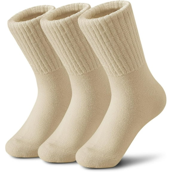 Boot Socks for Women Winter Wool Solid Thick Warm Socks Crew Socks Christmas Gift