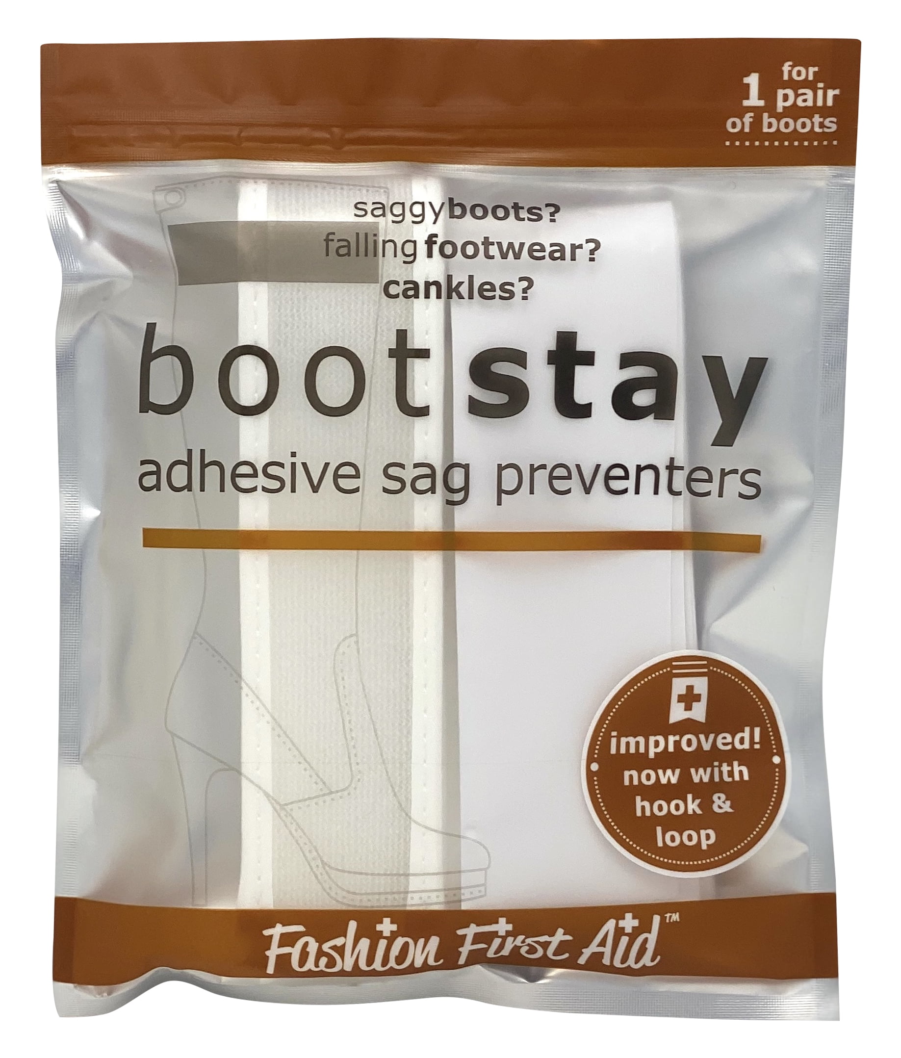 Boot Stay 3.0 Hook/Loop Protector Prevents Boots Falling/Sagging