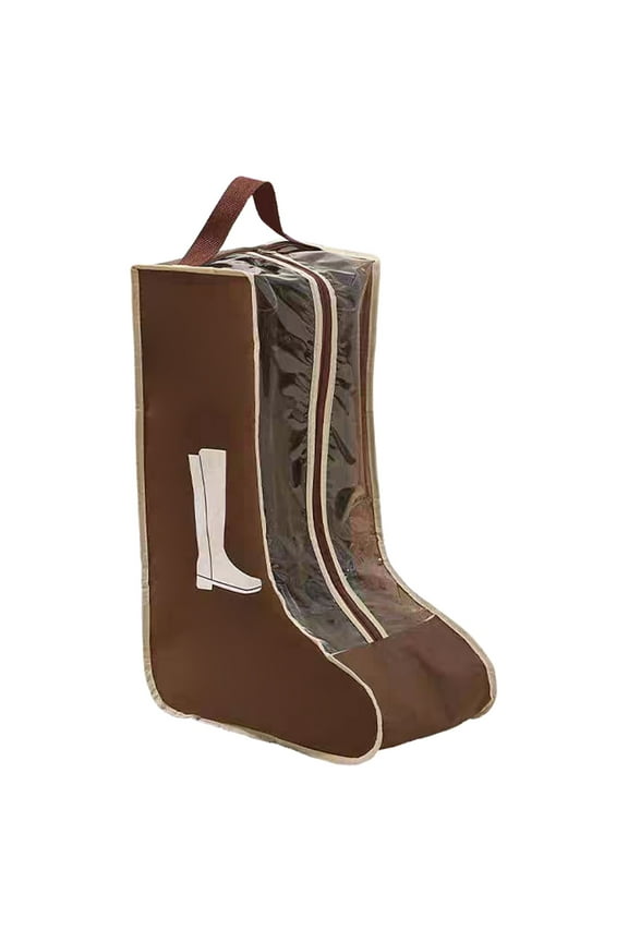 Boot Storage Bag ,Portable Short Boots and Tall Boots Storage/Protector Bag,Shoe Dust Bags,Shoe Sleeves for Travel,Clear Boots Cover,Shoes Packing Organizers for Men and Women Sneakers(BW2)