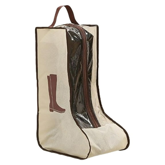 Boot Storage Bag ,Portable Short Boots and Tall Boots Storage/Protector Bag,Shoe Dust Bags,Shoe Sleeves for Travel,Clear Boots Cover,Shoes Packing Organizers for Men and Women Sneakers(BG2)