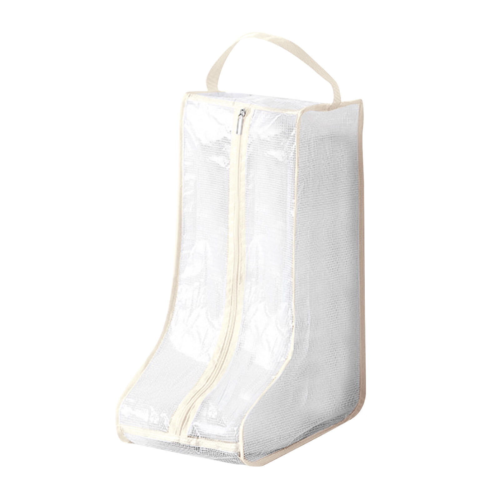 Boots Shoe Bag Travel Organizer Storage Portable Non-Woven Boots Dust Cover Protector Bag with Double Compartment