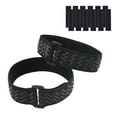 thumbnail image 1 of Boot Straps, 1 Pair Knee Boot Straps of Elastic Adjustable Belt, Plus Extra 12/20Pcs Adhesive Tape Hook Sticker for Fall-Off Prevention-Style:Combination 1;, 1 of 5