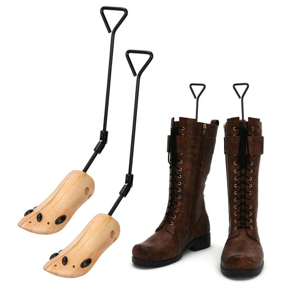 Boot Stretcher Shoe Stretcher Adjustable Width Shoe Shaper for Men (1 Pair L Size, 9-12 Men US)