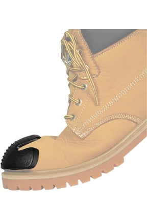 Boot Toe Guard - Black | Adhesive Toe Guard for Abrasion and Impact Protection | Easy Application Boot Protector | Extend The Life of Your Work Boots | Durable Protection for Work Footwear