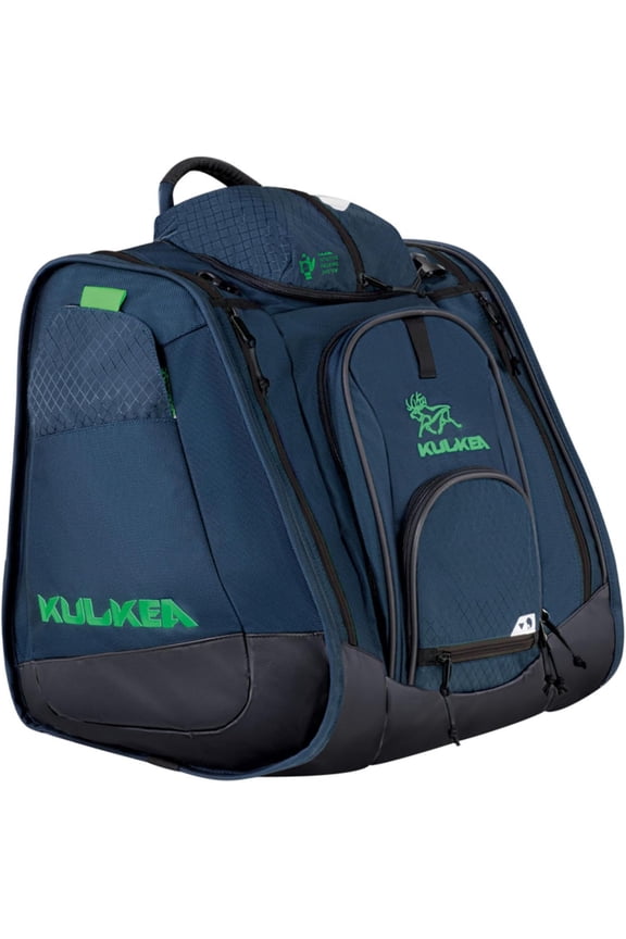 Boot Trekker Ski Boot Backpack - Ski Boot Bag With External Helmet Sling - Durable, Spacious, Water Resistant Gear & Boot Storage