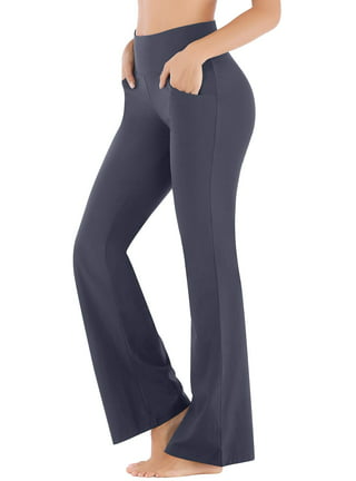 oelaio Women's Yoga Pants Bootcut Yoga Pants with Pockets for