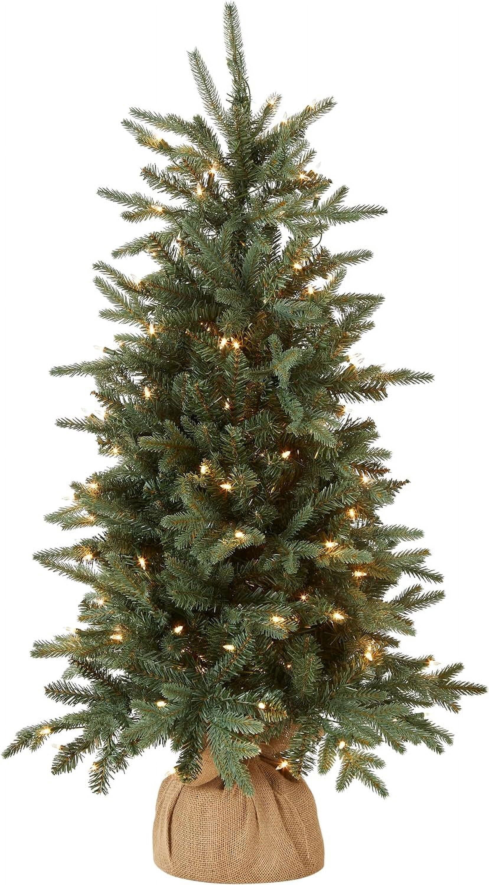 Bootesun 4FT Artificial Mini Christmas Tree for Home, Office, Party ...