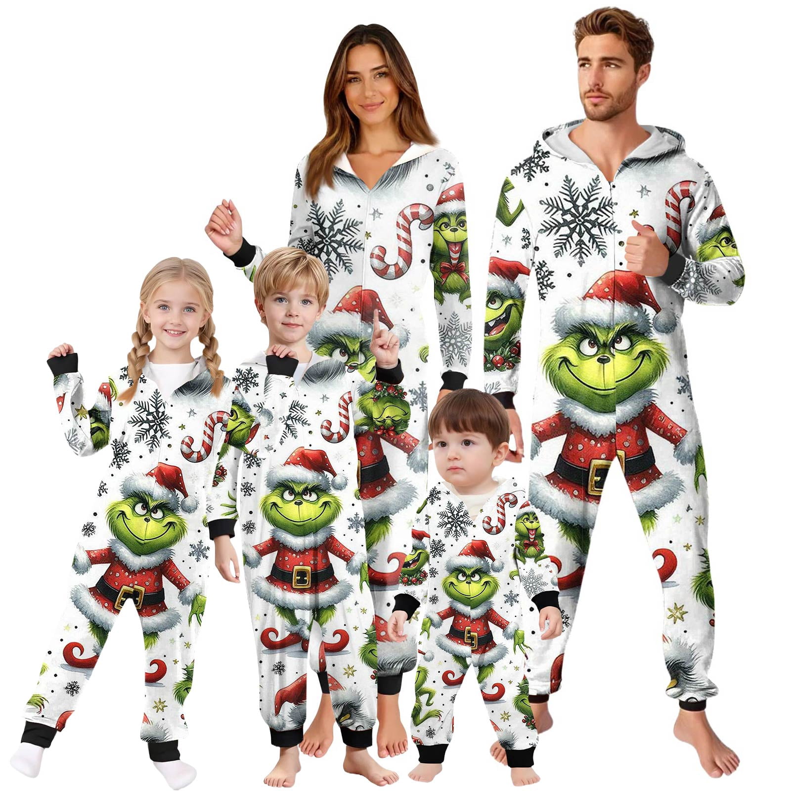 Bootesun Christmas Griinch Pajama Sets for Families, Matching Pajamas ...