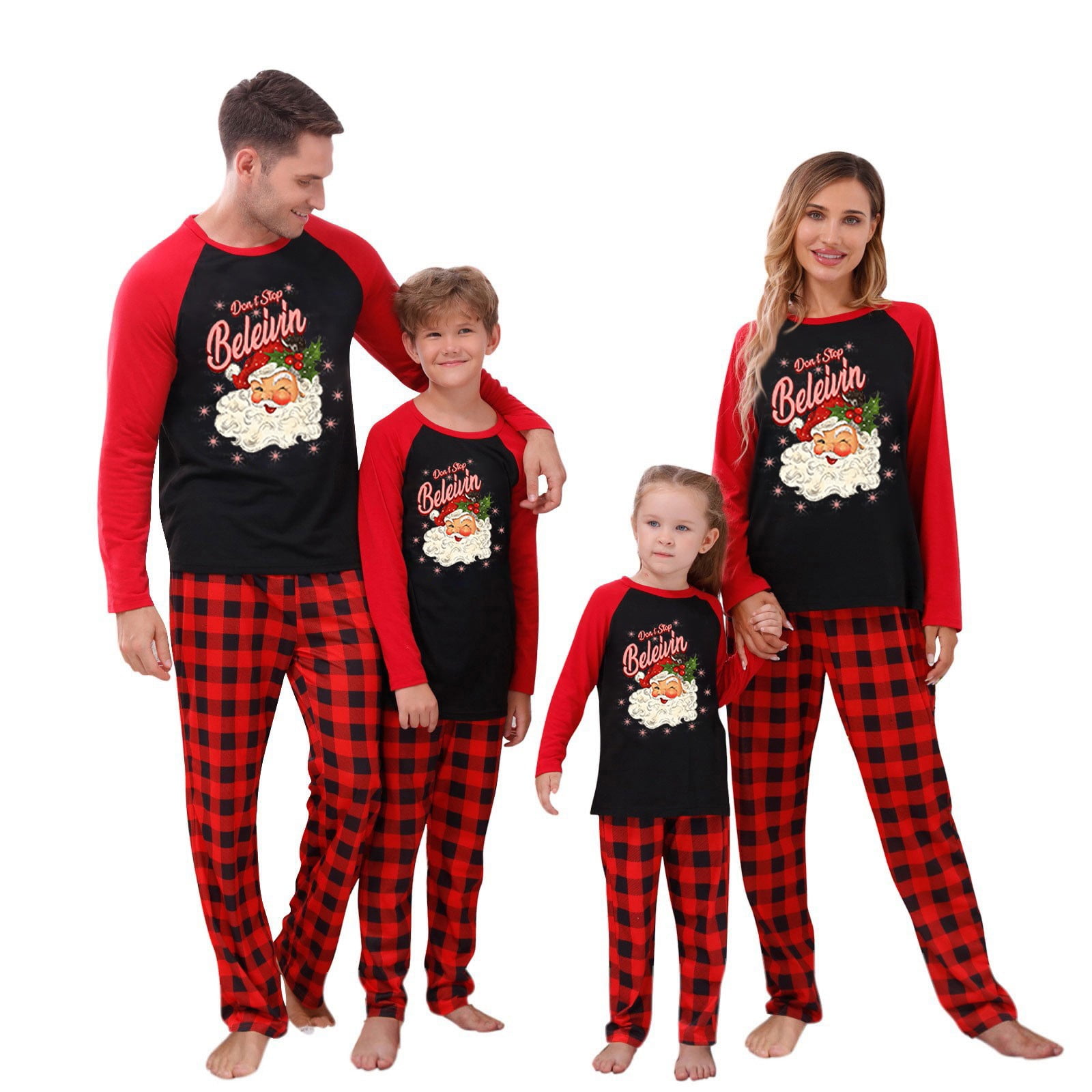 Bootesun Merry Christmas Green Elf Pajamas, Family Christmas Pajamas ...