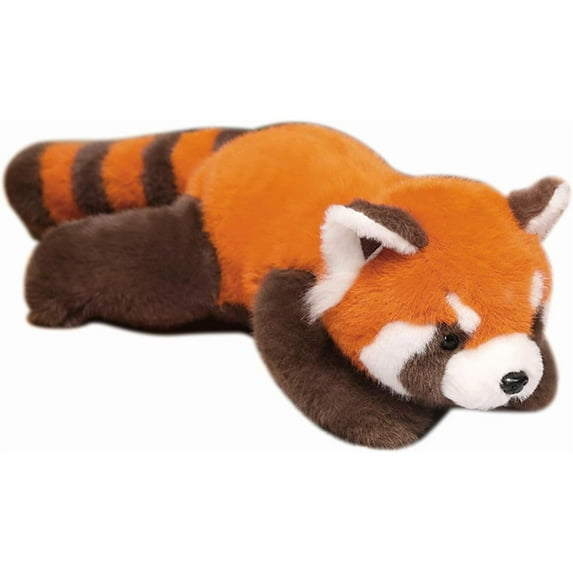 Bootesun Weighted Red Panda Stuffed Animal,17 Inch Cute Red Panda Plush Toys Super Soft Red Panda Plush Pillow Plushie Dolls Sleeping Cushion for Boys Girls Gifts Birthday