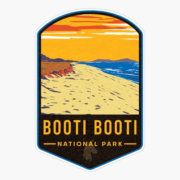Booti Booti National Park Travel Sticker