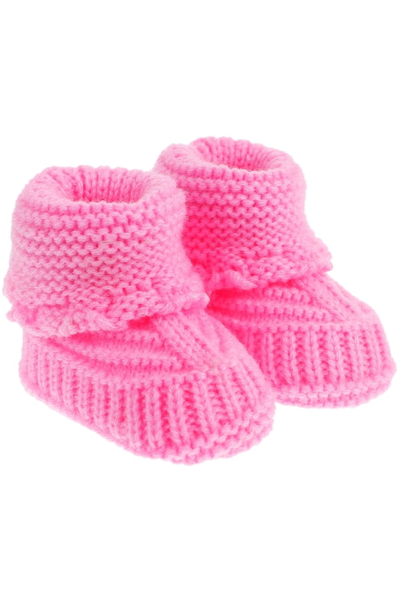 Booties Thick Shoes Shoes Knitted Baby Shoe Newborn Knitting Shoes Child
