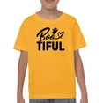 thumbnail image 1 of Bootiful. Cute Ghost And Heart T-Shirt Juniors -Image by Shutterstock,  Medium, 1 of 4