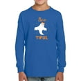 thumbnail image 1 of Bootiful Funny Ghost Pun Long Sleeve Toddler -Image by Shutterstock,  4 Toddler, 1 of 4