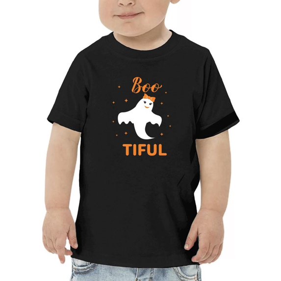 Bootiful Funny Halloween T-Shirt Toddler -Image by Shutterstock, 5 Toddler