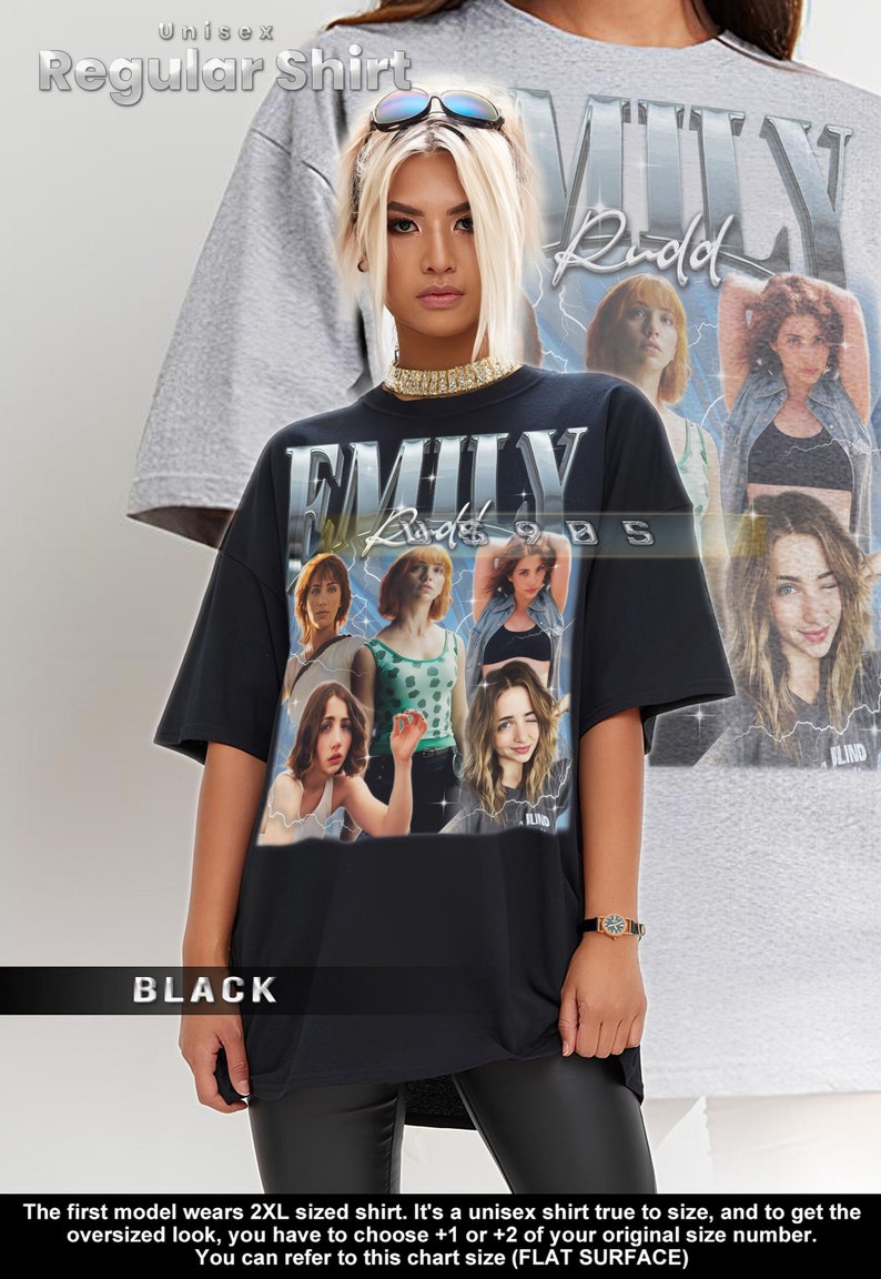 Emily Rudd Pink Shirt Bootleg EMILY RUDD Shirt, Emily Rudd Vintage Shirt, Emily Rudd Retro ...