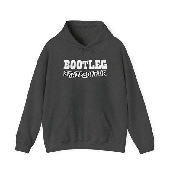 Bootleg Skateboards Baker Design Hoodie Unisex Sweatshirt Various Colors - S / Dark Heather