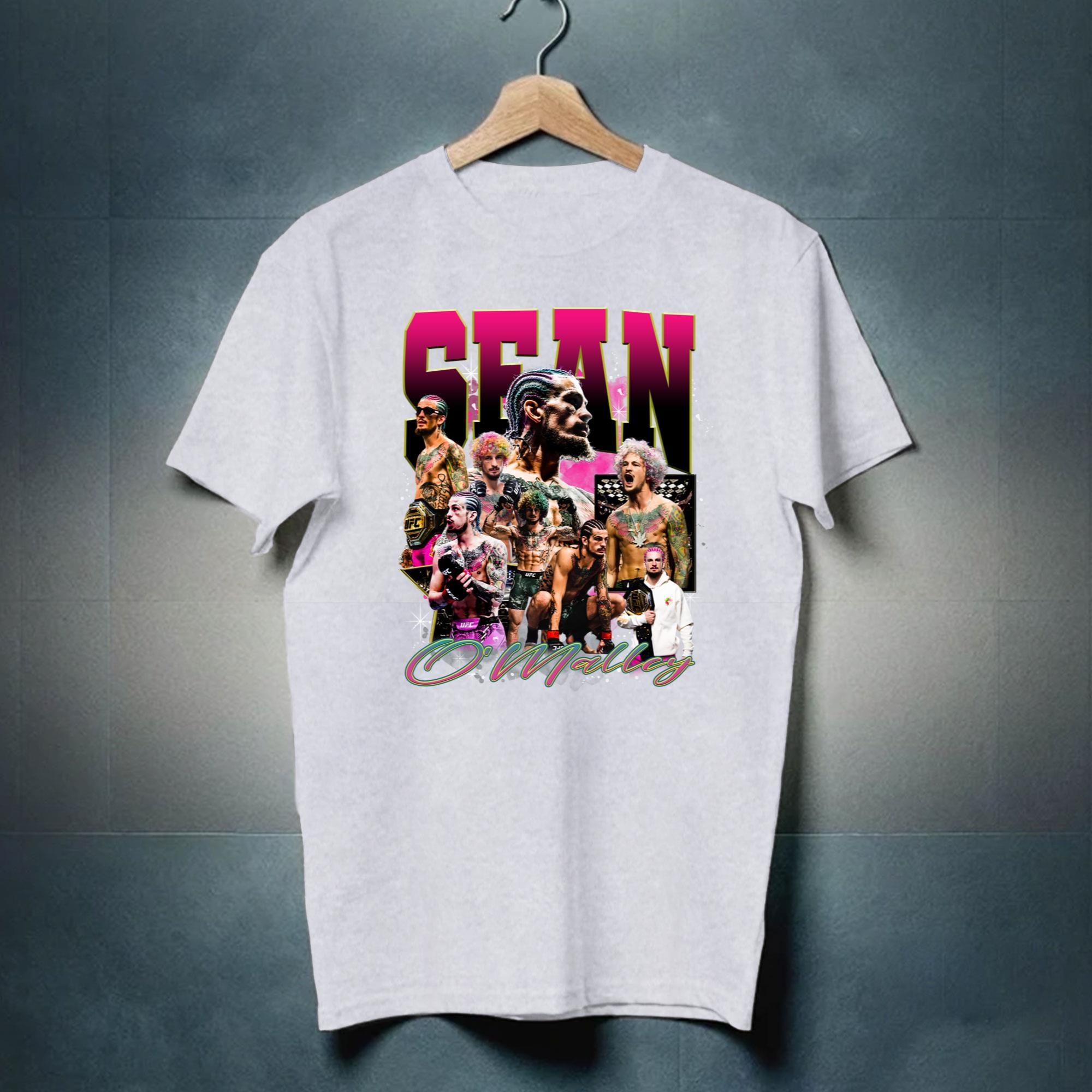 500 LEVEL Sean O’Malley UFC T-Shirt – “Suga Show” Premium Blended Tee For Fight Night & Casual Wear