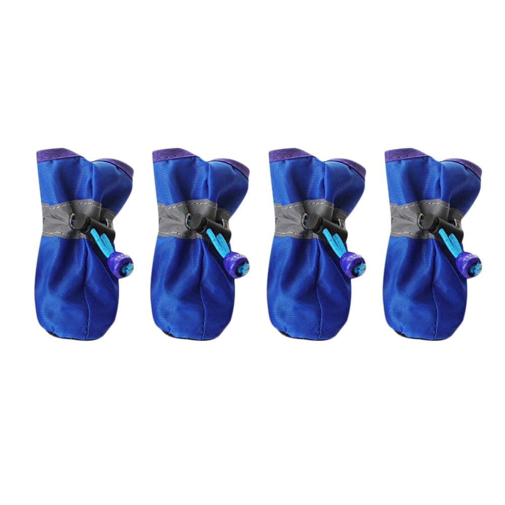 Boots 4 Pcs Dog Shoes Paw Protection for Dogs Bichon Pomeranian