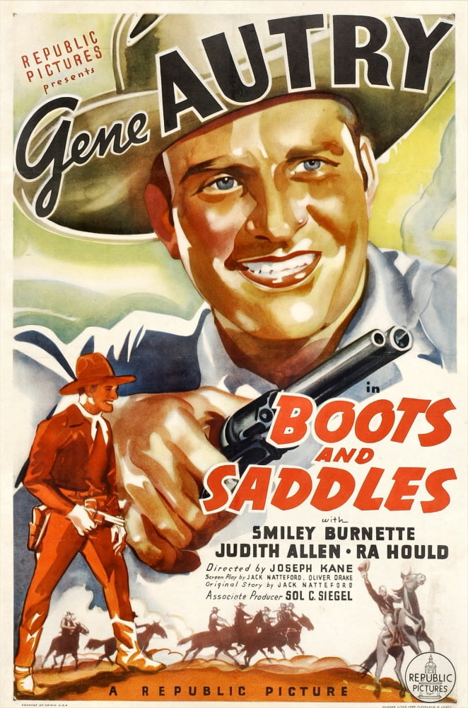 Boots And Saddles Canvas Art - (24 x 36)