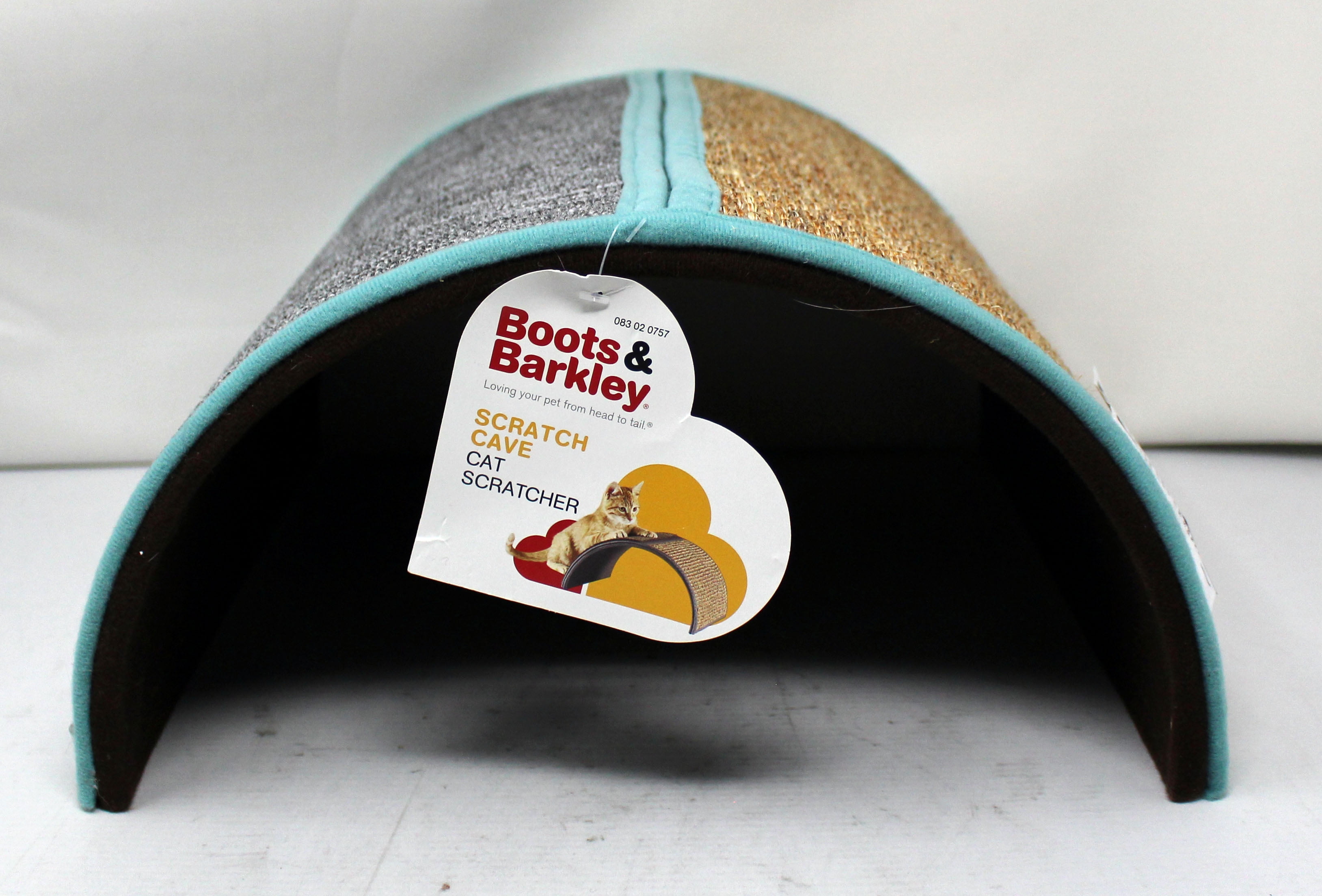 Boots & Barkley Scratch Cave Cat Scratcher