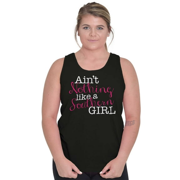 Boots Bling Country Southern Belle Tank Top Tee Shirt Women Brisco Brands S