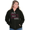 thumbnail image 1 of Boots Bling Country Southern Belle Zip Hoodie Sweatshirt Women Brisco Brands X, 1 of 5