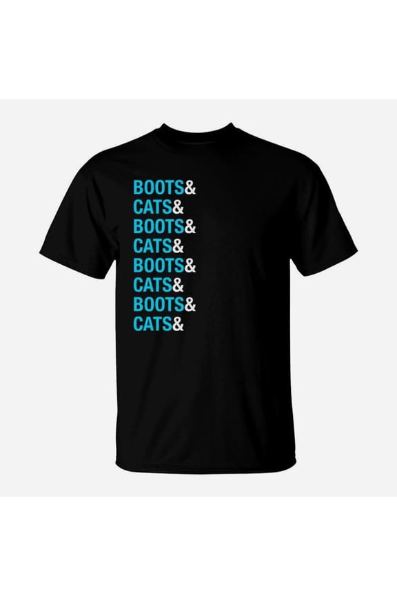 Boots Cats Funny Edm Rave Festival Techno TShirt