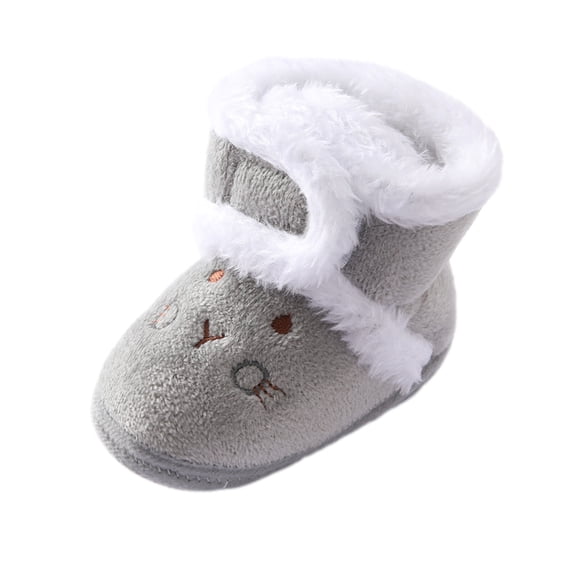 Boots Gift for Girls Infant Shoes Baby Boys Girls Slippers Cozy Fleece Booties First Walking Shoes Warm Socks Newborn Crib Shoes Save Big