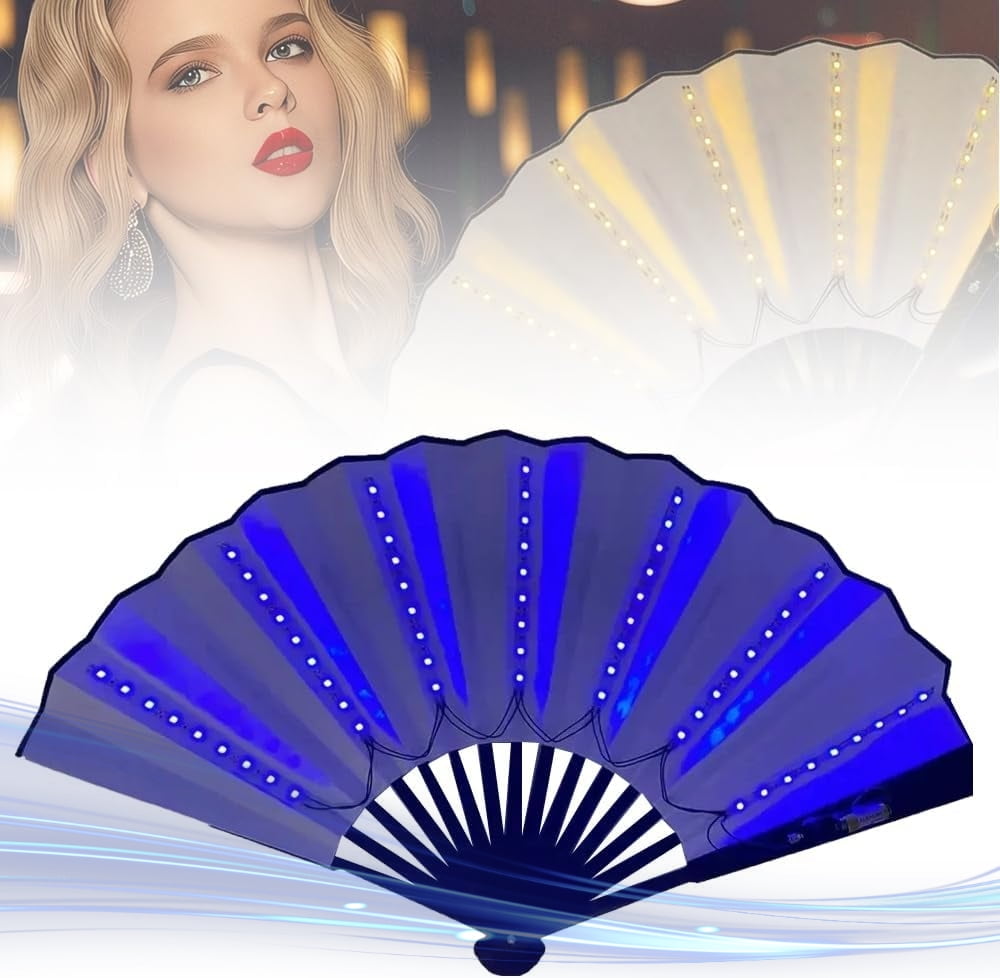 Boots on The Ground Fan, Party LED Hand Fan, Light up Fans for Line ...