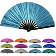 thumbnail image 1 of Boots On The Ground Hand Fan - Foldable Boots On The Ground Fan, Portable Fans For Line Dancing, Fan Dance Accessories For Performers, Outdoor Events, And Dance Enthusiasts Gift (E), 1 of 7
