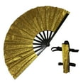 thumbnail image 1 of Boots On The Ground Hand Fan Foldable Country Line Dance Fan Portable Large Handheld Fan Dance Accessories For Outdoor Events And Dance Enthusiasts Birthday Table Decorations for Men Tall Decorations, 1 of 7