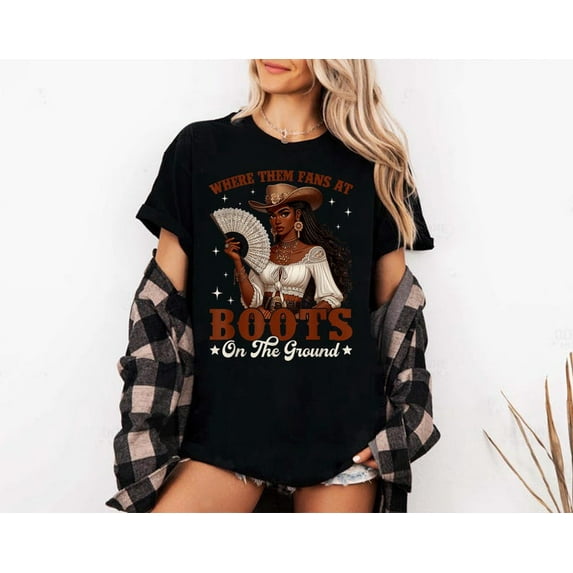 Boots On The Ground Cowgirl Line Dance Boot Cowboy Western T-shirt, Boots On The Ground Gifts T-shirt, Line Dance Boot Cowboy Western T-shirt.
