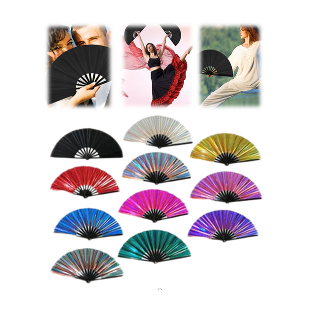 Boots On The Ground Fan, Boots On The Ground Fan Boots On The Ground Hand Fan Foldable Craft Holding Laser Colors Hand Fan For Line Dancing Silver