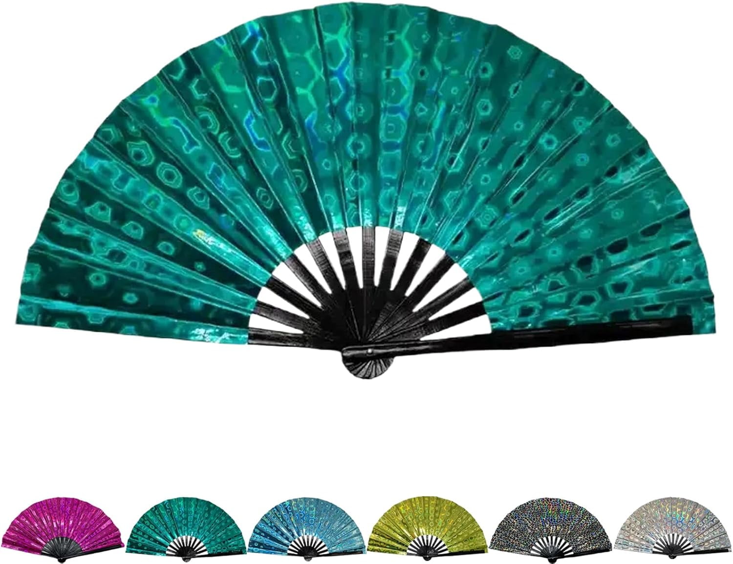 Boots On The Ground Fan, Boots On The Ground Fan Boots On The Ground Hand Fan Foldable Craft Holding Laser Colors Hand Fan For Line Dancing Silver