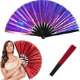thumbnail image 1 of Boots On The Ground Hand Fan Country Line Dance Fan Portable Large Handheld Fan Dance Accessories For Outdoor Events And Enthusiasts, 1 of 5