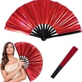 thumbnail image 1 of Boots On The Ground Hand Fan Country Line Dance Fan Portable Large Handheld Fan Dance Accessories For Outdoor Events And Enthusiasts, 1 of 5