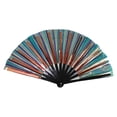 thumbnail image 1 of Boots On The Ground Hand Fan Country Line Dance Paper Fan Set Portable Large Handheld Dance Accessories For Outdoor Events Enthusiasts, 1 of 6