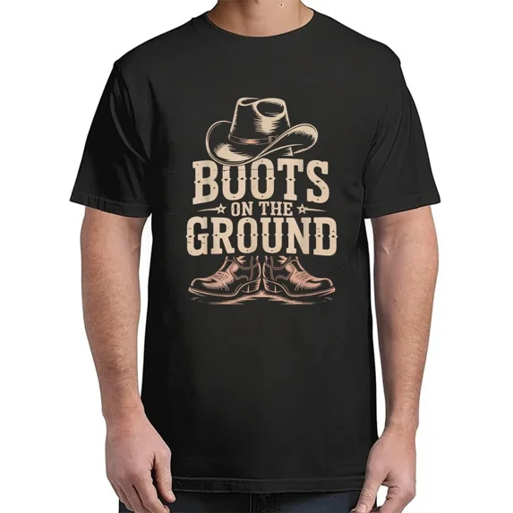 Boots On The Ground Line Dancing Line Dance Line Dancer For Adult S-4XL T-Shirt