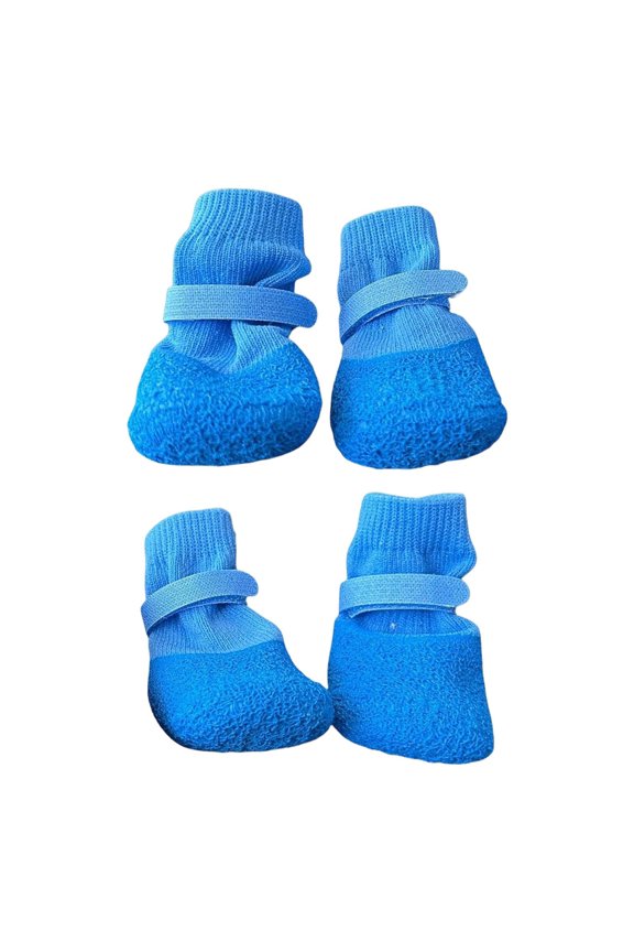 Boots Protector With Adjustable Straps For Indoor Hardwood Floors & Outdoor Hot Pavement Booties For Small Medium Puppy Dog Car Seat Accessories Sled Dogs Accessories for Puppies Italian Greyhound